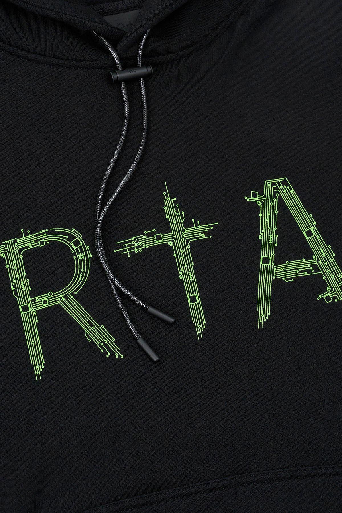 RTA Dion Hoodie | Black Circuit