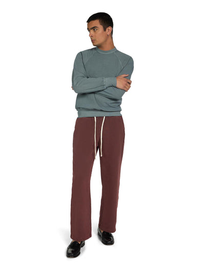 Les Tien Pique Binded Neck Raglan