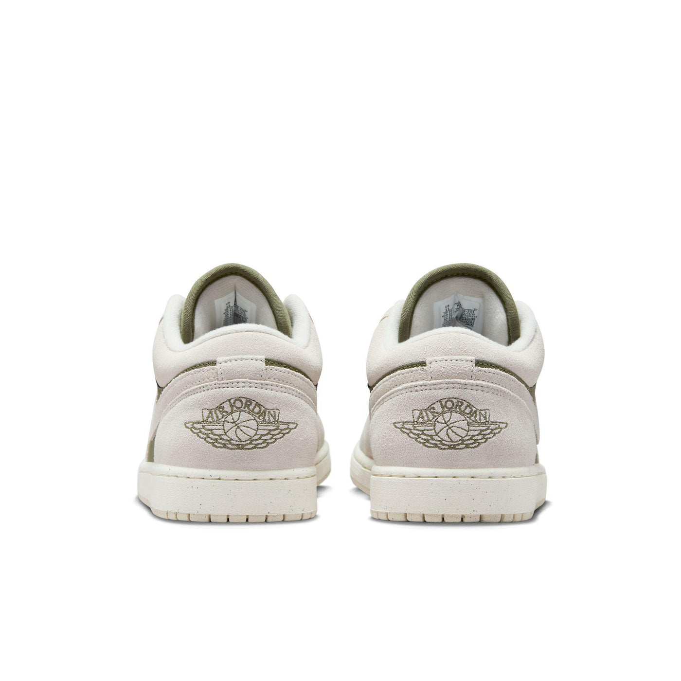 Air Jordan 1 Low SE Medium Olive-Light Orewood Brown-Sail