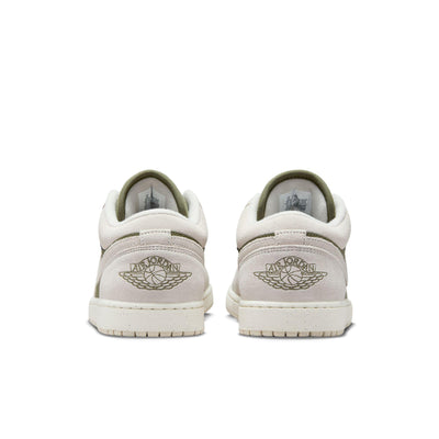 Air Jordan 1 Low SE Medium Olive-Light Orewood Brown-Sail