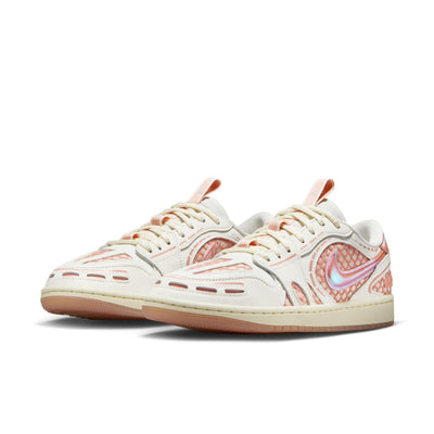 Women's Air Jordan 1 MM Low V3 Sail/Light Madder Root-Coconut Milk