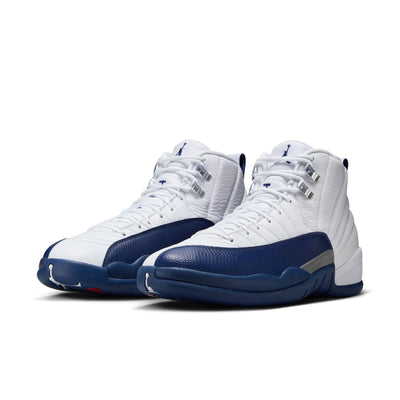 Air Jordan 12 Retro White/French Blue-Metallic Silver