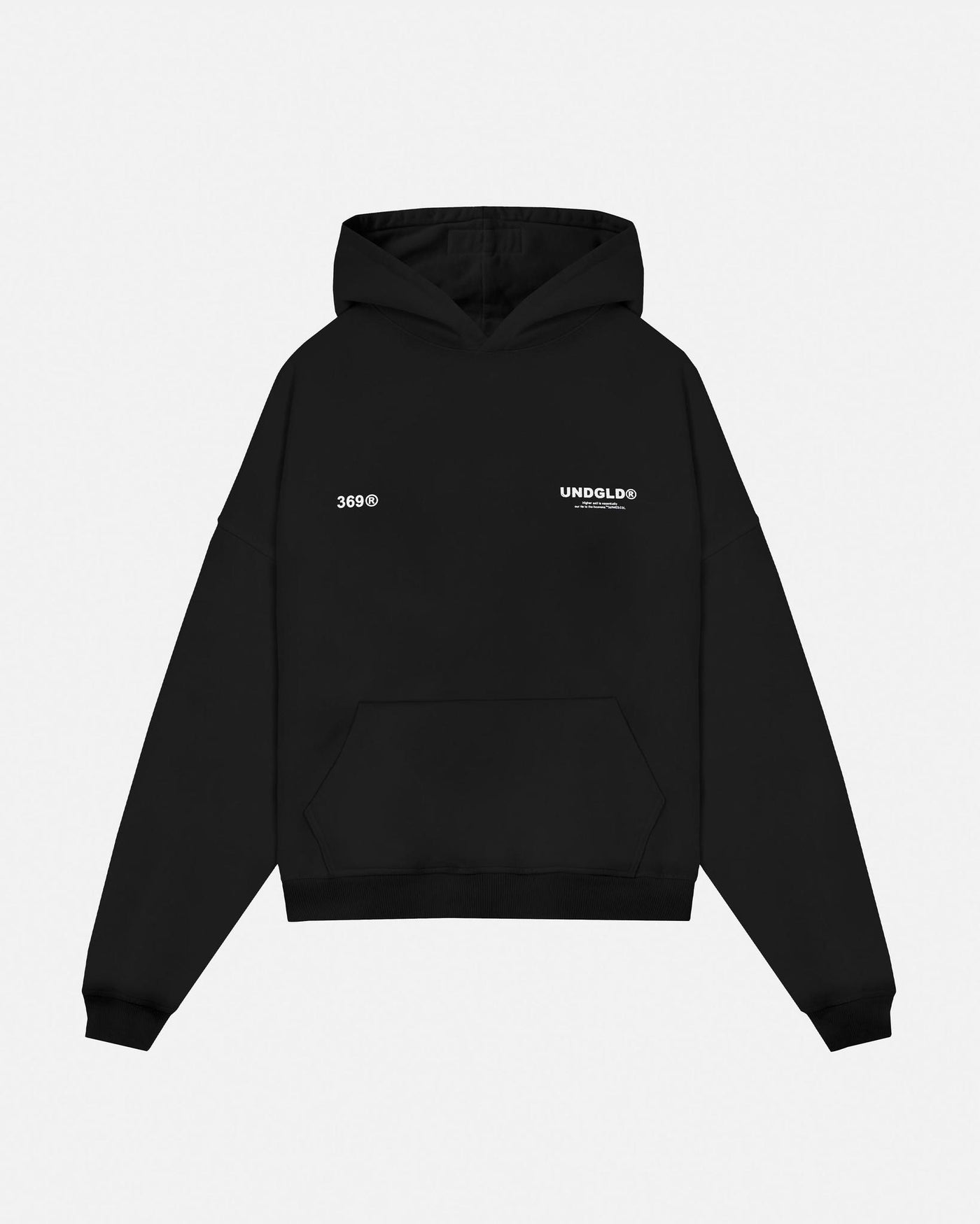 Undergold Gratia Plena Holy Fire Hoodie Black