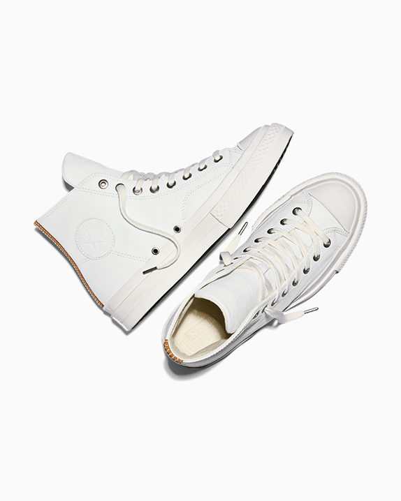 Converse CTAS FS Hi White/Brown Sugar/Marshmallow