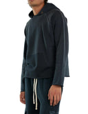 Les Tien Heavyweight Raw Raglan Hoodie