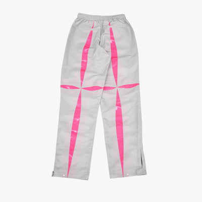 Nash Slice Pant Silver Grey/Fluro Pink