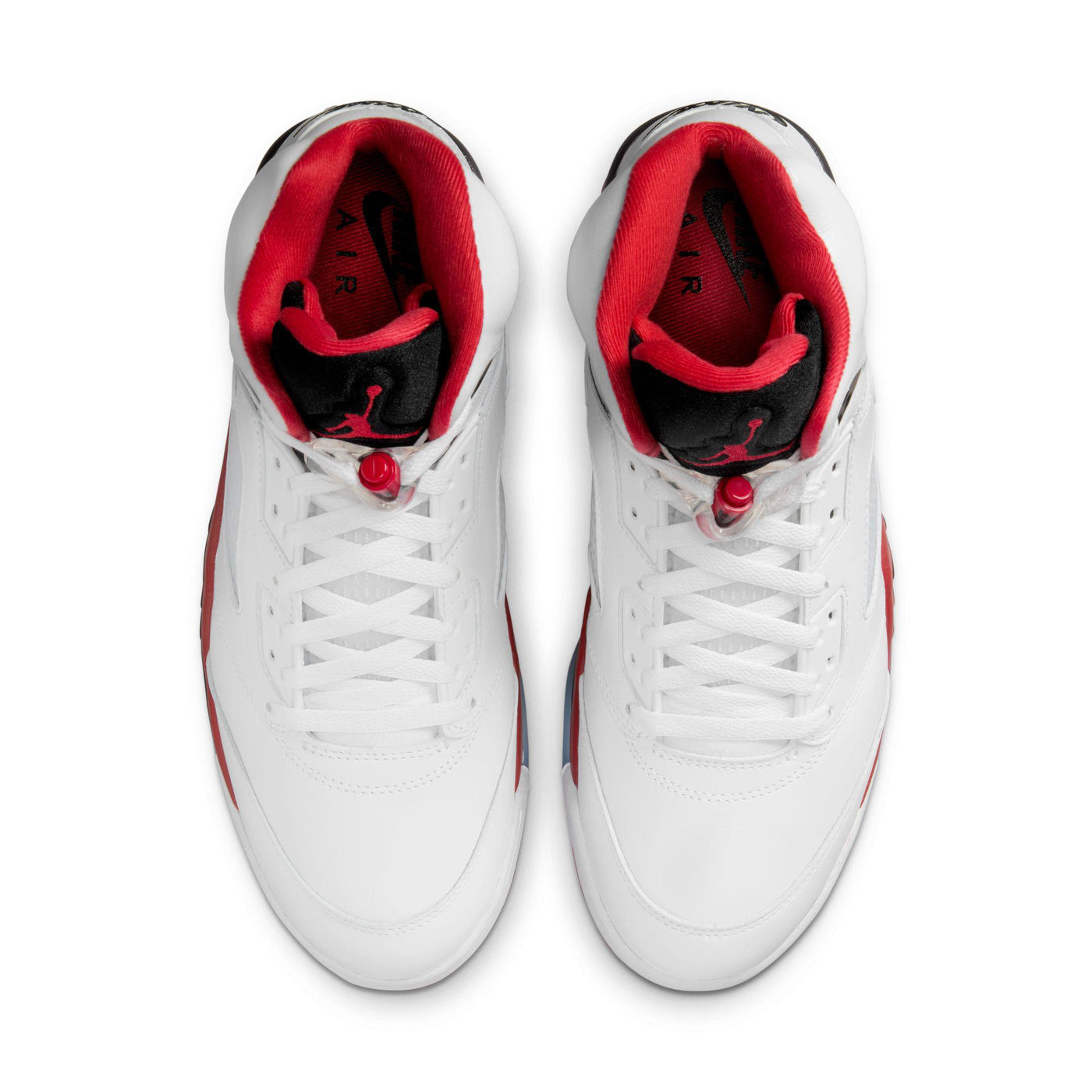 Air Jordan 5 Retro OG White/Fire Red-Black