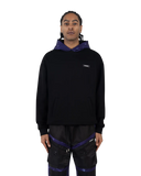 Nash Shield Hoodie Black/Deep Violet
