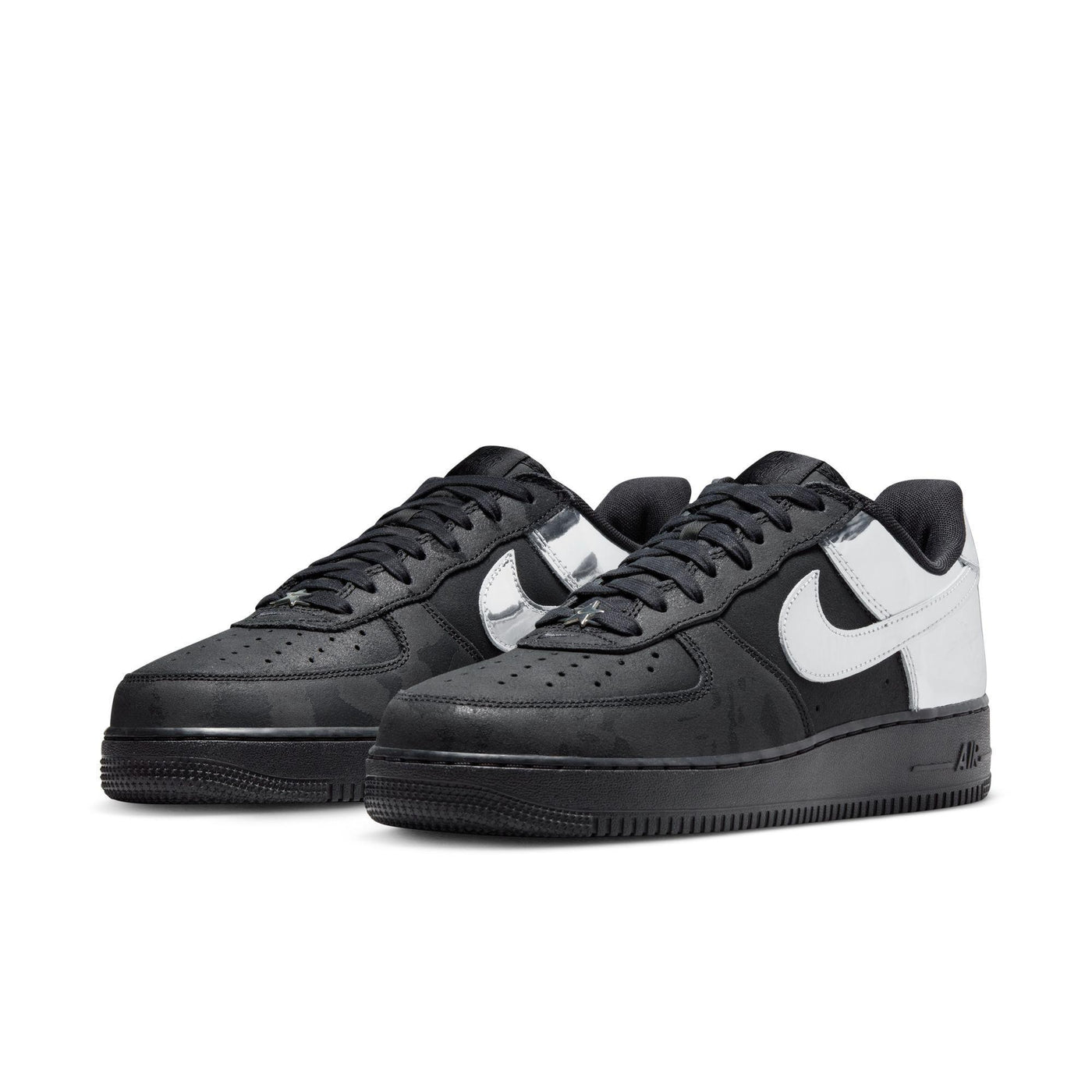 Nike Air Force 1 Low Retro Black/Chrome-Black