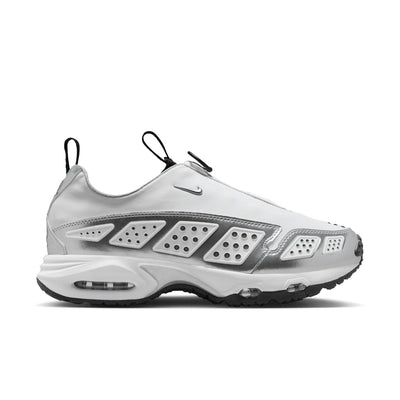 Women's Nike Air Max SNDR White/Metallic Silver-Black