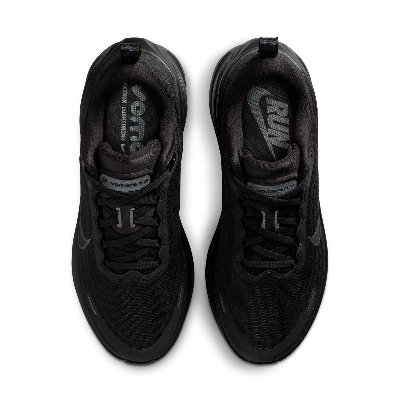 Women's Nike Vomero Plus Black/Dark Smoke Grey-Metallic Dark Grey