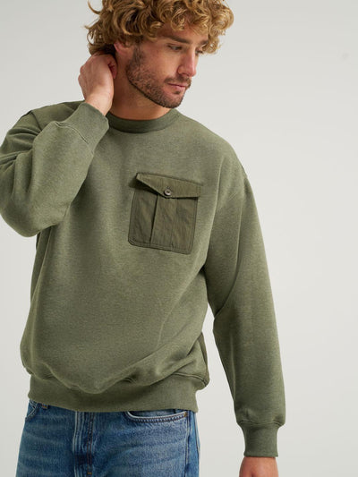 Lee Quilted Crew Sweatshirt