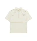 Head Golf Short Sleeve Anorak Cream