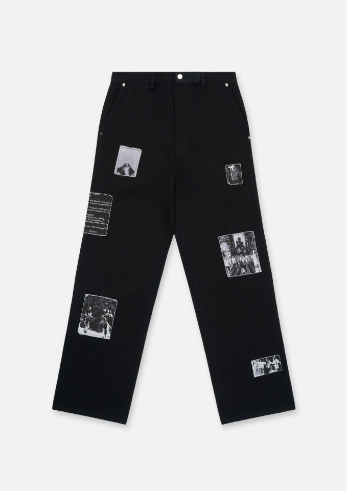 RTA Rex Jean | Black Vintage Patch