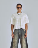 Undergold Agnus Dei Chrome Boxy Fit T-Shirt Cream