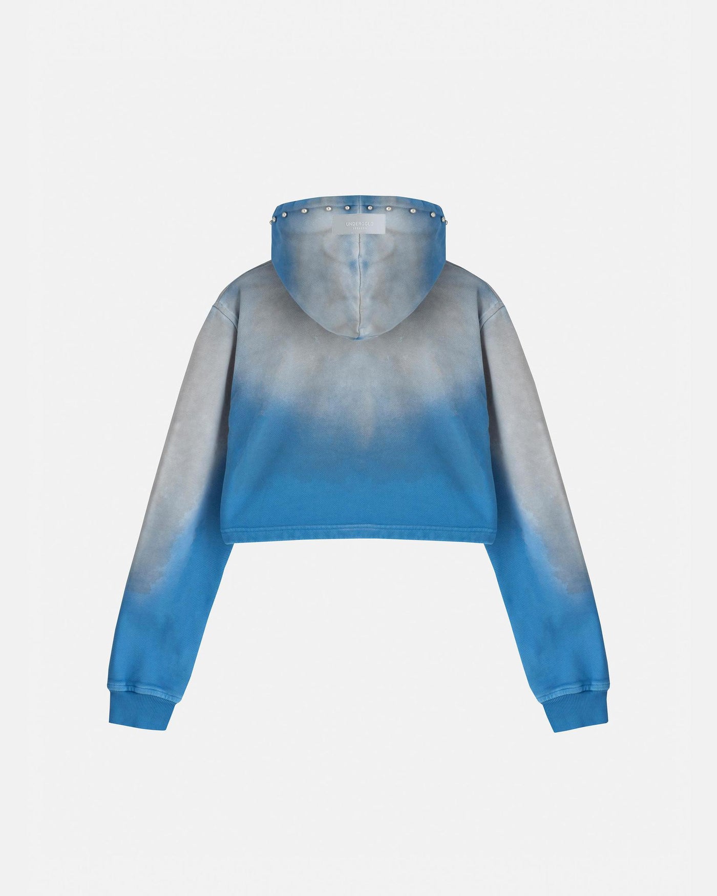 Undergold Women's Agnus Dei Future Heavens Slim Fit Hoodie Storm Blue