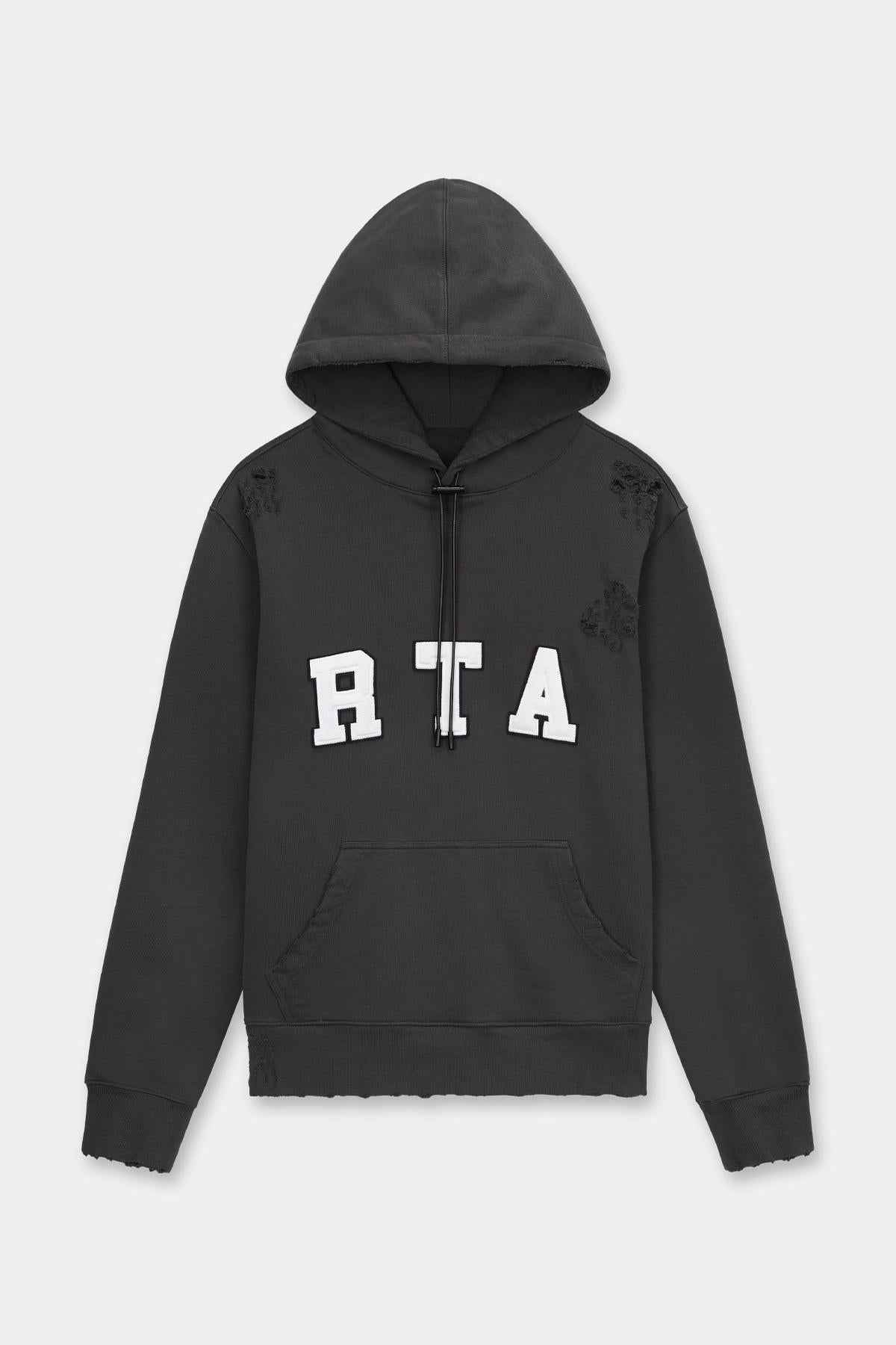 RTA Markus|Charcoal Collegiate Hoodie