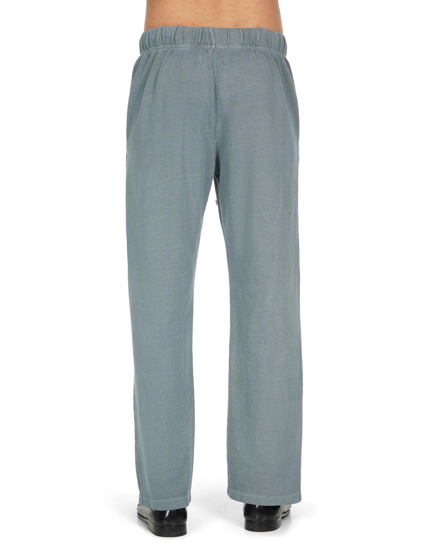 Les Tien Pique Classic Pant Washed Slate Grey