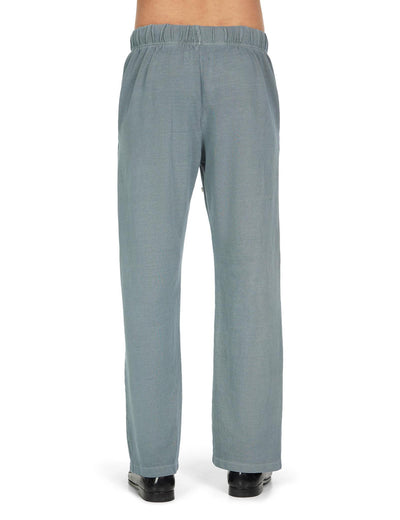 Les Tien Pique Classic Pant Washed Slate Grey
