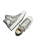 Converse First String Chuck - Snake Leather - Silver/Snow White/Black