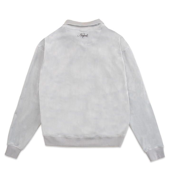 ellesse ライトグレー ジャケット ellesseライトグレー ナイロン ジップアップジャケット - メルカリ
