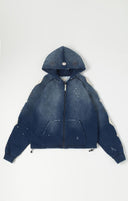 BLDG4 Falling Indigo Hoodie