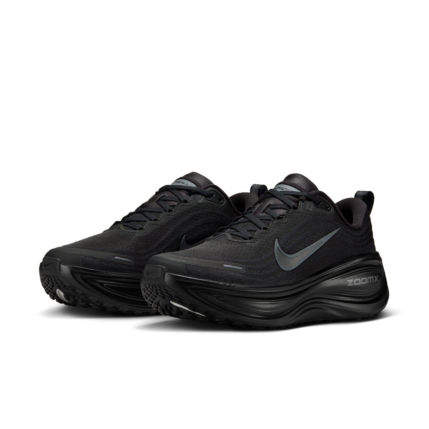 Women's Nike Vomero Plus Black/Dark Smoke Grey-Metallic Dark Grey