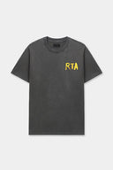 RTA Colin | Black Vintage Invitation Tee
