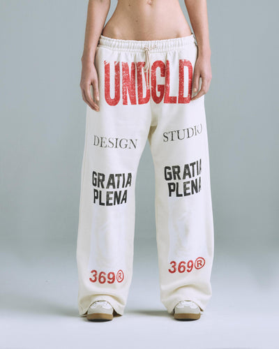 Undergold Gratia Plena Mary Sweatpant Cream