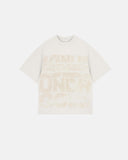 Undergold Agnus Dei Chrome Boxy Fit T-Shirt Cream