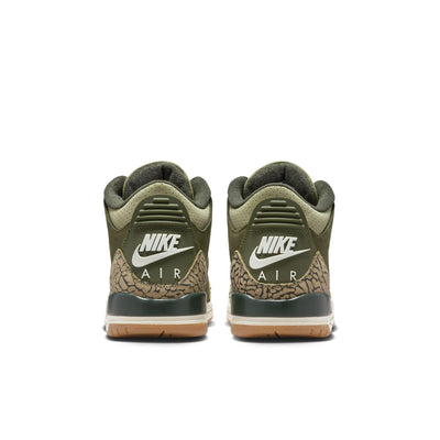 Air Jordan 3 Retro "Medium Olive" Big Kids' Shoes