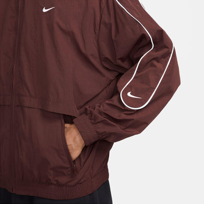 Nike Sportswear Solo Swoosh Men's Woven Track Jacket Dark Pony