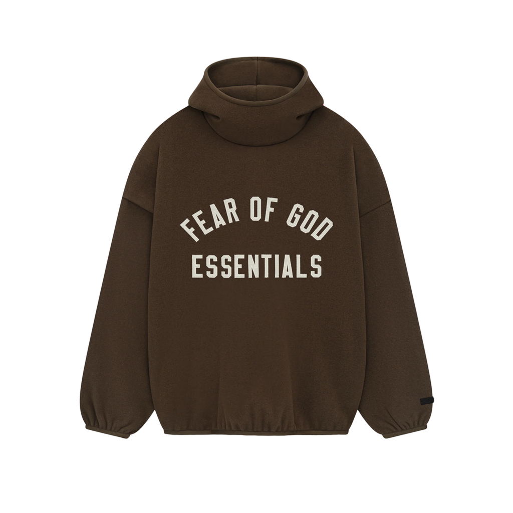Fear of God Essentials Brushed Hoodie Brown – Hush Life Boutique