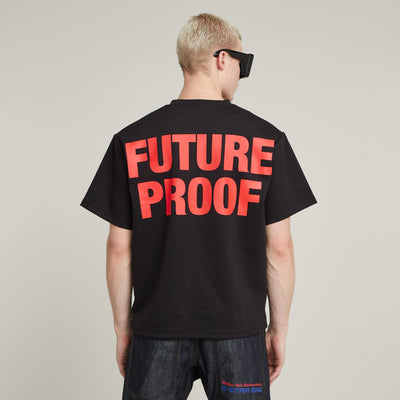 GSxWVB Oversized Boxy Tee Black