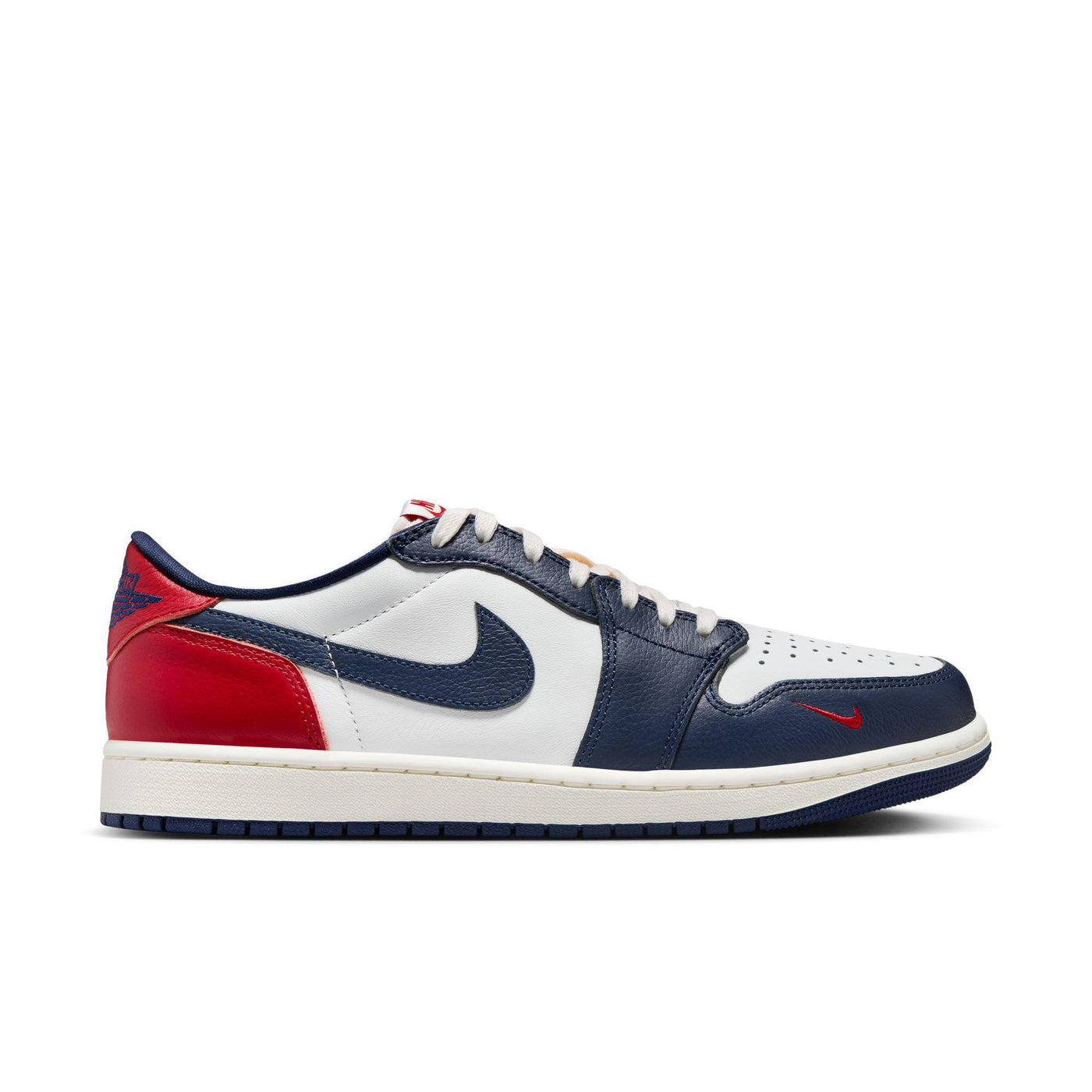 Air Jordan 1 Retro Low OG Summit White/Gym Red-Midnight Navy