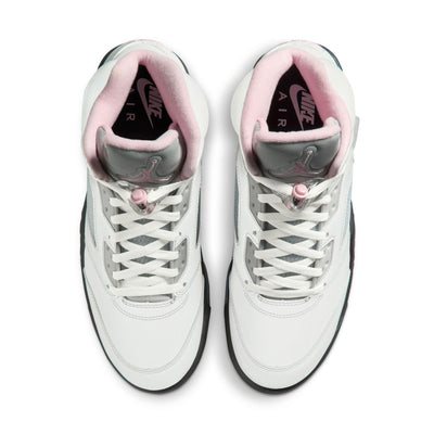 Air Jordan 5 Retro OG White/Med Soft Pink-Black