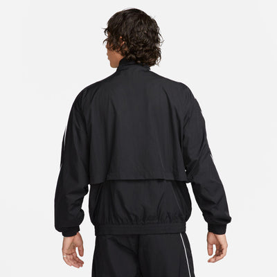 Nike Sportswear Solo Swoosh Men's Woven Track Jacket Black