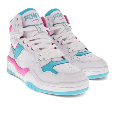 Pony M-110 Archive White/Scuba Blue/Pink