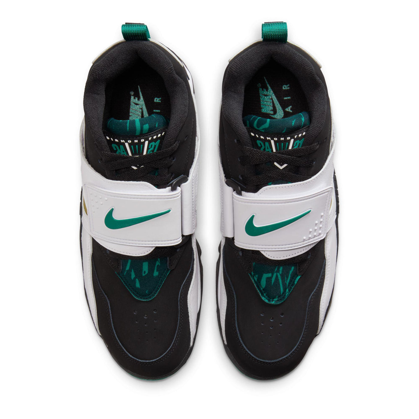 Nike Air Diamond Turf 93 Black/Mystic Green-White-Golden Tussah