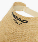 Head Golf Raffia Visor Natural