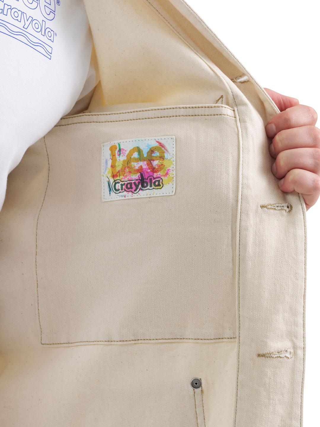 Lee x Crayola Men's Chore Jacket Ecru
