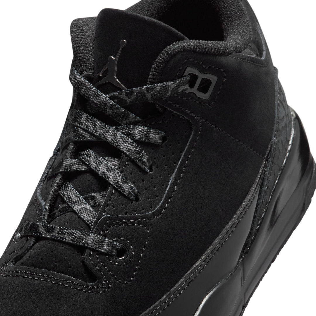 靴 Jordan3 Retro Black/Dark Charcoal-White Air Jordan 3 Retro (GS) (Black/Dark Charcoal-White) – Corporate