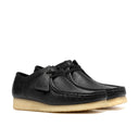 Clarks Wallabee Black Leather Embossed