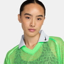 Nike Sportswear Women's Loose Lace Polo Jersey Top