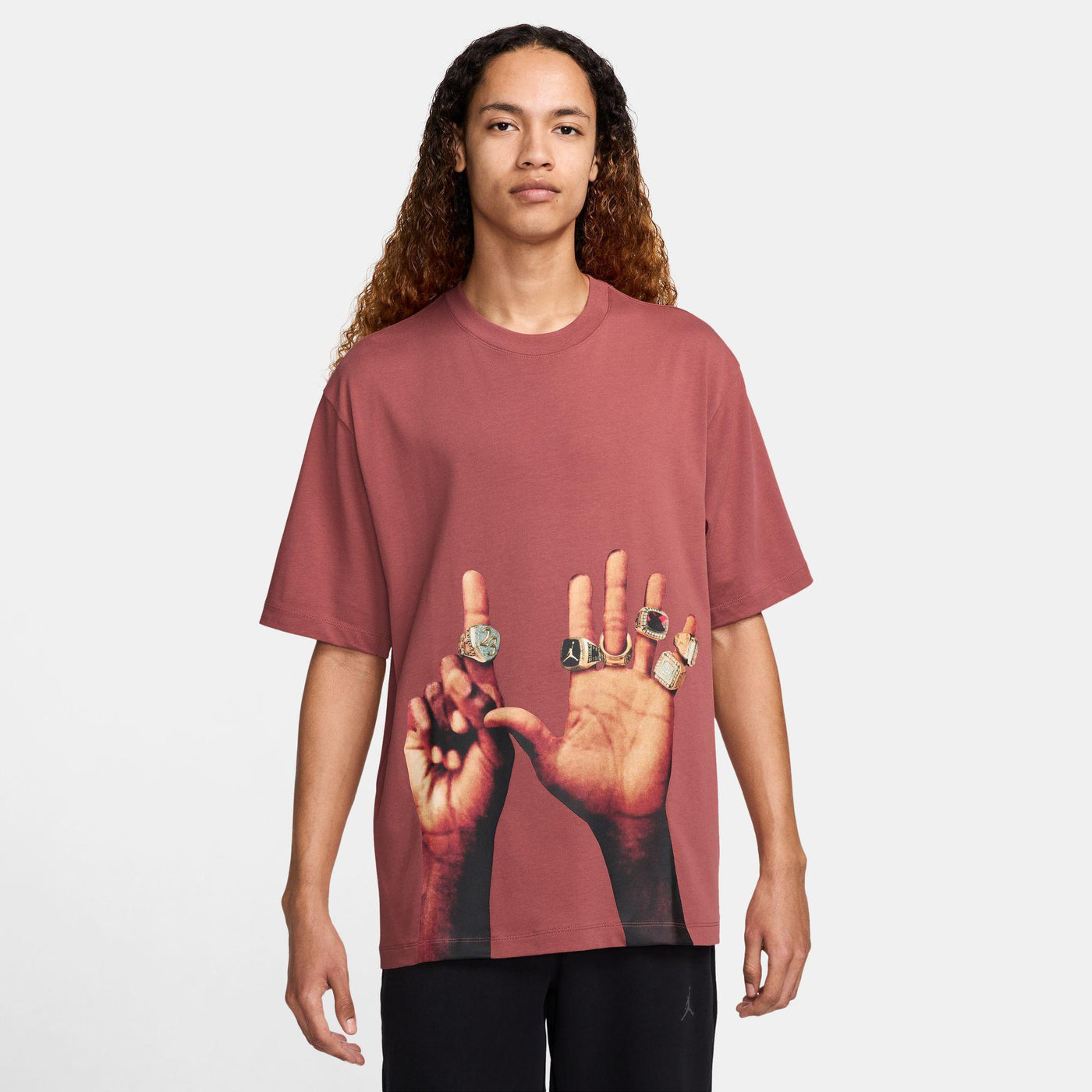 Jordan Flight MVP Men's Rings T-Shirt Canyon Rust