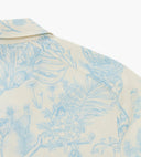 Head Golf Short Sleeve Shirt Blue-Botanical