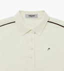 Head Golf Women's Raglan Polo Cream