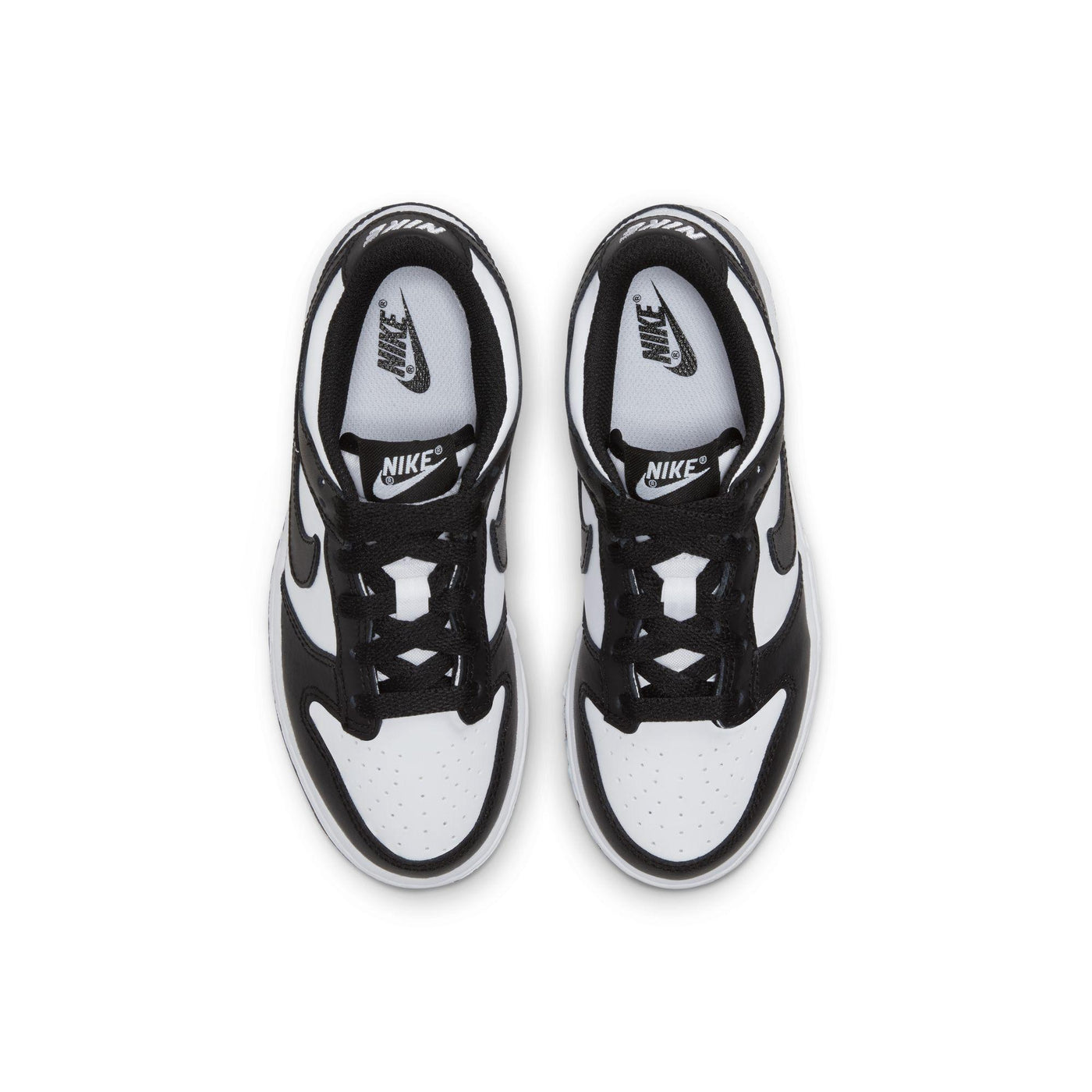 Nike Dunk Low Little Kids' Shoes White/Black-White