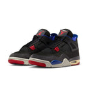 Air Jordan 4 Retro Black/Fire Red-Deep Royal Blue