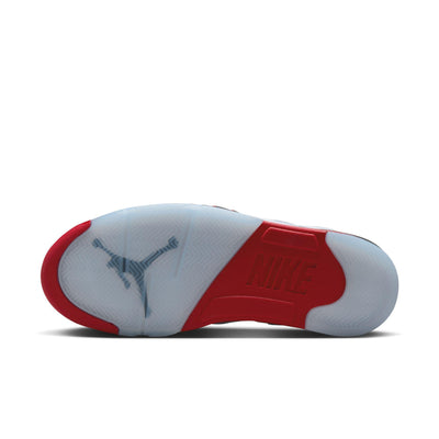 Air Jordan 5 Retro OG White/Fire Red-Black